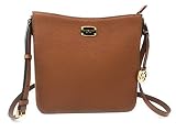 Michael Kors Women's Jet Set Travel Large Crossbody Messenger Leather Luggage