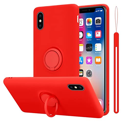 Case for Apple iPhone X / XS Protection Phone Cover TPU Silicone Ring - 第 41/41 張圖片