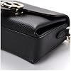 Gucci Interlocking G Black Leather Chain Shoulder Bag 510302