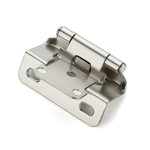 Ravinte Semi-Overlay 1/2 in Self-Closing Face Frame Cabinet Hinges
