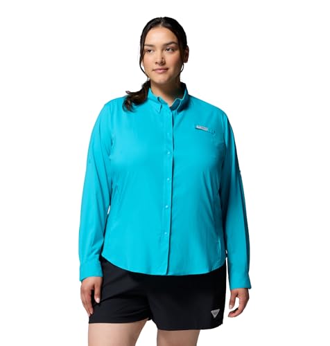 Columbia Women's PFG Tamiami II Long Sleeve Fishing Shirt by Columbia - Used condition - Image 5