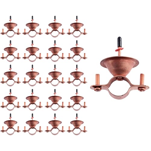 HoldRite 3/4 Inch Copper Bell Hanger, 25 Pack, Pipe Support, CBH075 by Holdrite - Used condition - US$26.98