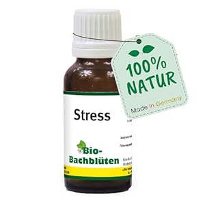 Bio-Bachblüten Stress 20ml für Tiere | Natürliches Ergänzungsfuttermittel ohne Alkohol