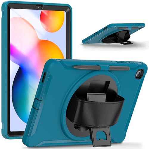 Coque Samsung Galaxy Tab S6 Lite 2024 Poignée Rotative pour la Famille