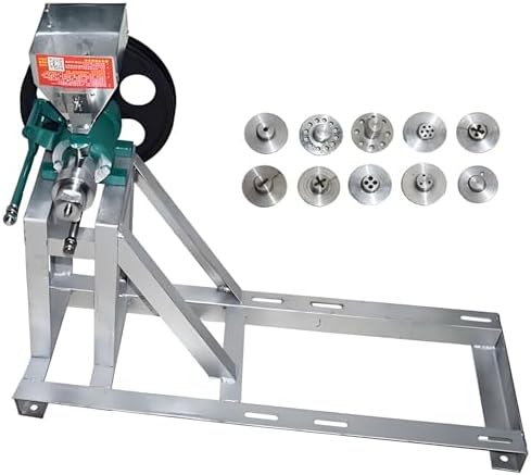 Multi-Function Corn and Rice Puffed Food Extruder Machine - High Output 25-50 kg/Hour with 10 Molds for Street Food, Snack Production, & Home Use