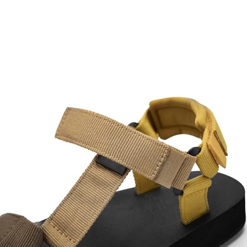 Sandálias femininas casuais de verão para mulheres, com suporte de arco, tapete de ioga, palmilha le