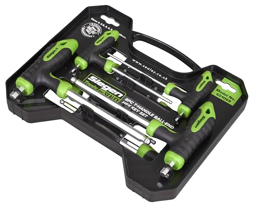 Clé hexagonale en T Siegen S01069 pour débloquer les vis difficiles d'accès - 6