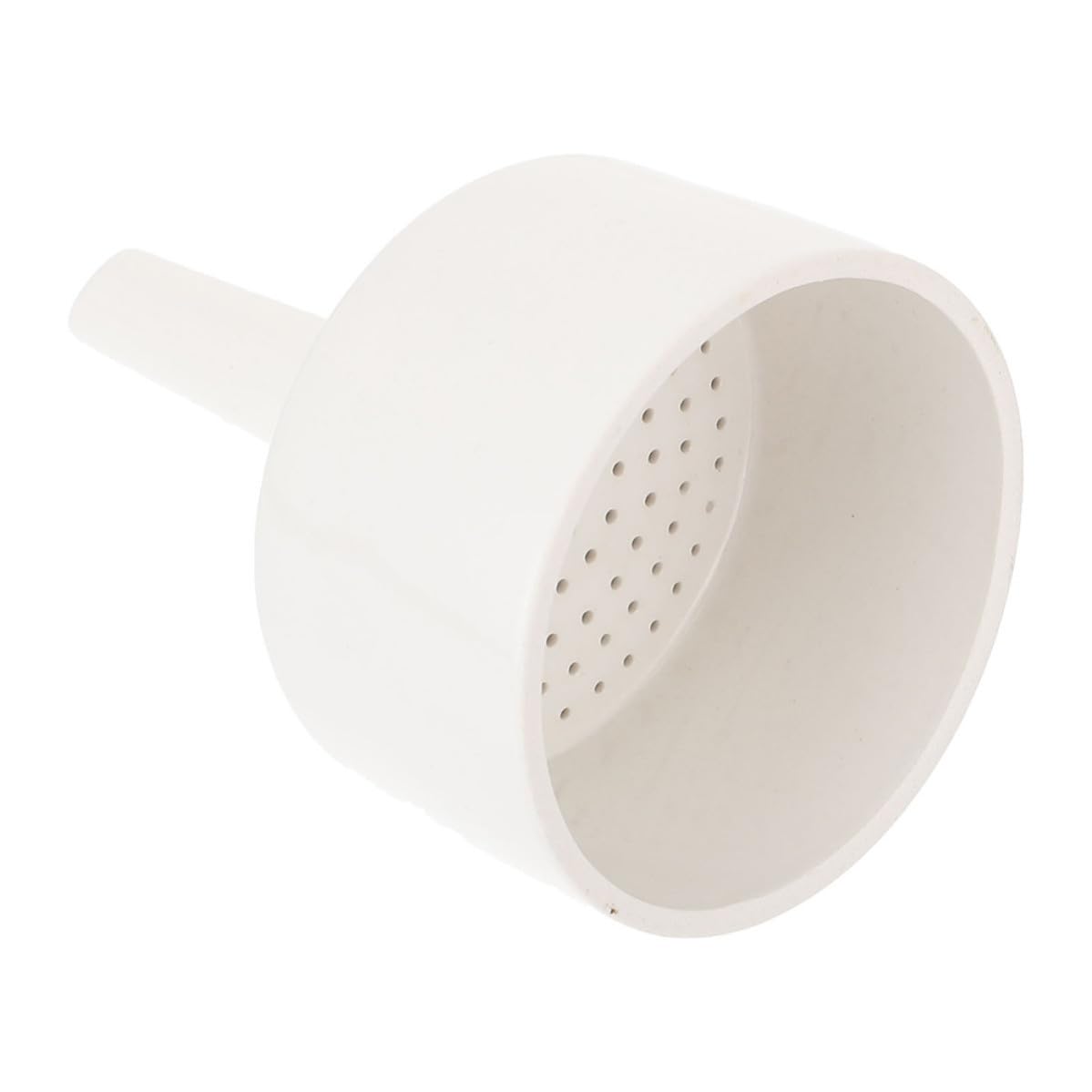 YARNOW Embudo de Cerámica Pulido y Blanco Resistente a Ácidos y Álcalis para Uso Científico Adecuado para Filtración en Laboratorio