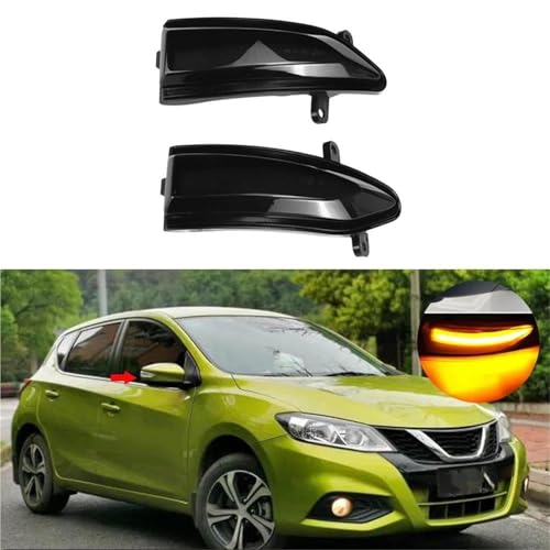 Clignotants dynamiques pour rouler de nuit en Nissan Sentra B17 - 6