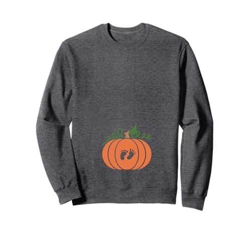 Pumpkin Smuggler Funny Fall Pregnancy Reveal Ideas Halloween Sweatshirt