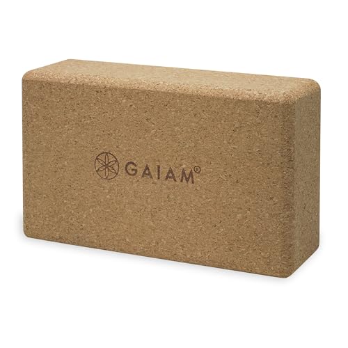 Image of Gaiam Yoga Block - Supportive Latex-Free Eva Foam - Soft Non-Slip Surface with Beveled Edges for Yoga, Pilates, Meditation