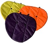 LoveNCreatures - Diva Edition - Chicken Saddle Jacket (3 Apron Pack) Hen Supplies w/Over The Wing Poultry Feather Saver | Hackle to Tail Safety Pad & Pecking Protection Vest -Medium/Large Breeds