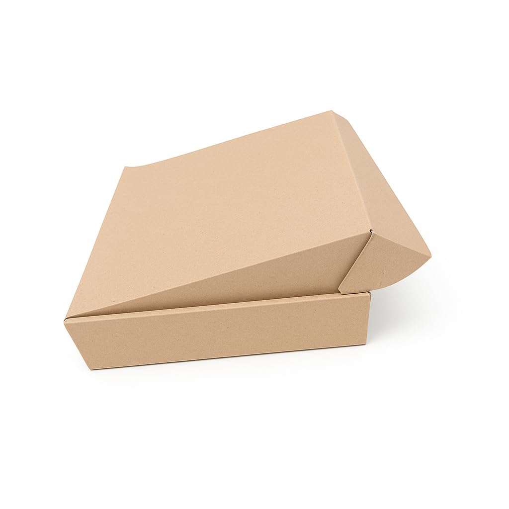 Multipack 20 cajas de envío cajas plegables caja postales cartón craft 30 x 20 x 7 cm, 300 x 200 x 70 mm