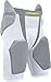 CHAMPRO Youth FPGU6 Tri-Flex 5-Pad Integrated Girdle, White/Grey Inset, M