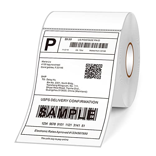 Jeffergarden �M�z�����x�� ���[���S�� �h�� ���h�~ UPS FedEx ���x���o�[�R�[�h�G�N�X�v���X 500 �� 30x20mm �z�[���I�t�B�X DIY �z���C�g (100×150mm 500���[)