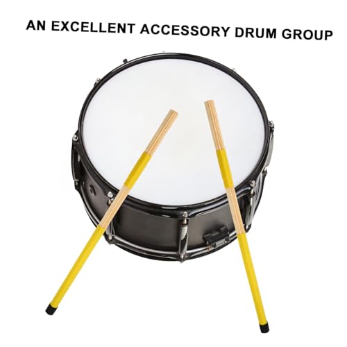 Baquetas de bambú profesionales para percusión amarillo miniatura 2