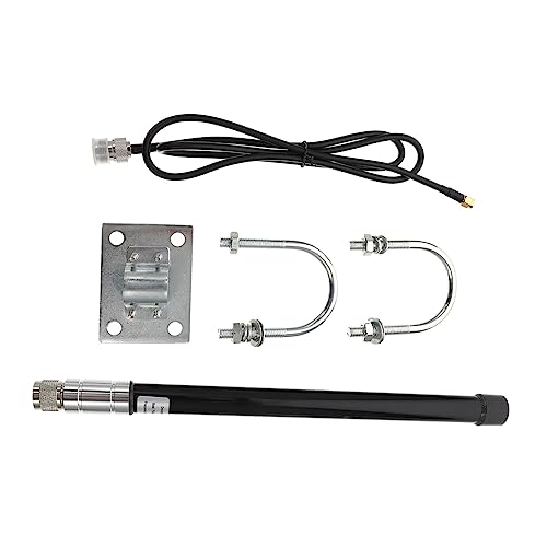 Uonlytech 1 Conjunto FRP Antena noir antena omnidirecional Antena para mineração Ganho de antena: dB