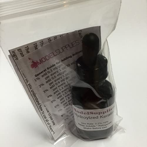 Keratin Protein Diy Ingredient 30 Ml Hydrolyzed Keratin With Instructions And Pipet For Measuring For Hair And Skin