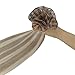 Fshine Sew in Genius Weft Real Human Hair Extensions for Women Highlight Genius Weft Hair Extensions Ash Blonde Highlight with Platinum Blonde Human Hair 18Inch 50g