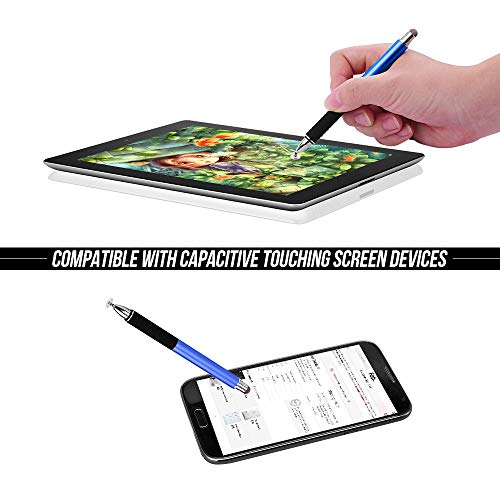 Caneta Stylus de disco de precisão 2 em 1 da Entweg com ponta de disco condutor para tela sensível a