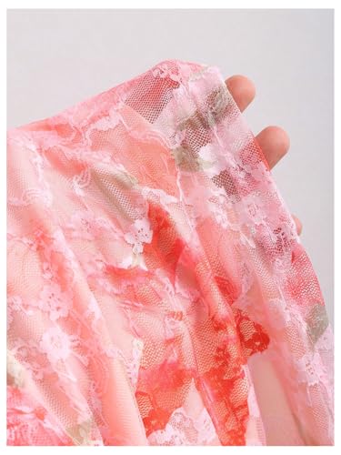 Women's Vintage Floral Ruched Fishtail Long Skirt High Waisted Bodycon Maxi Skirts4