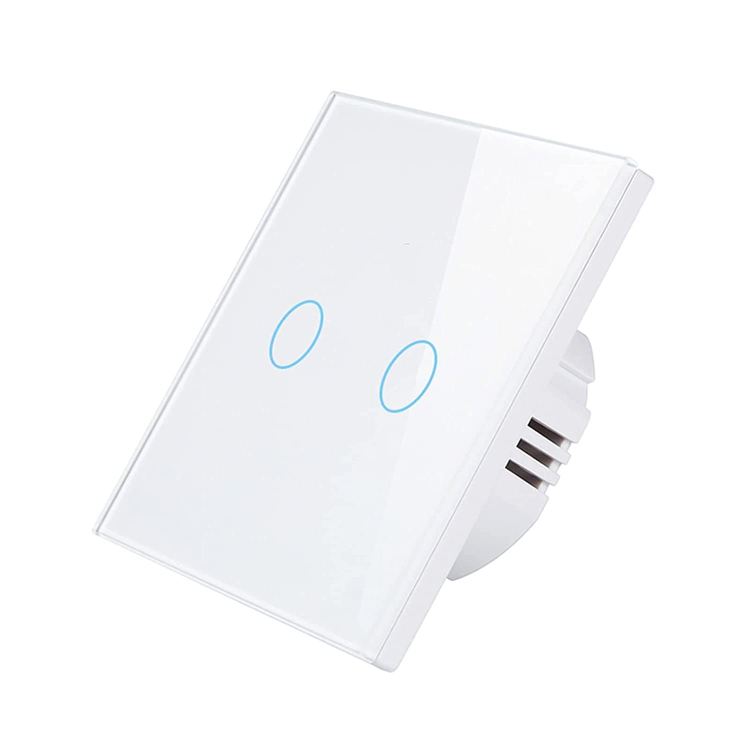 Set of 2 WiFi Smart Switch Light Switch Voice Control, Remote Control