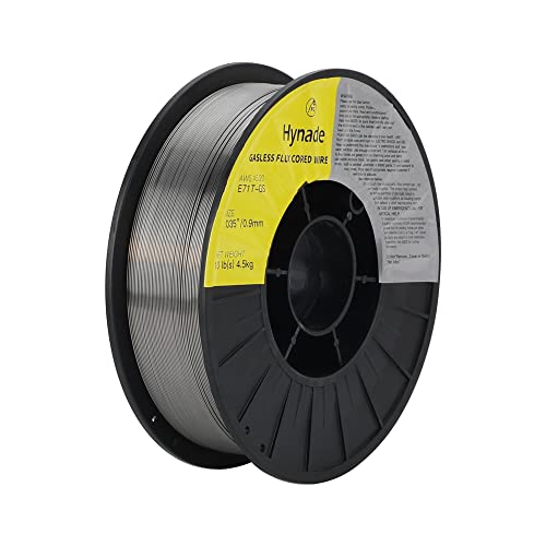 Hynade Flux Core Gasless Mig Wire, Mild Steel E71Tgs .035 Inch Diameter, 10 Lbs Mig Welding Spool (0.035 Inch 10 Lbs) #TOP4
