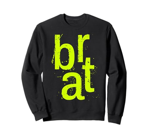 Brat Grunge surdimensionné Sweatshirt