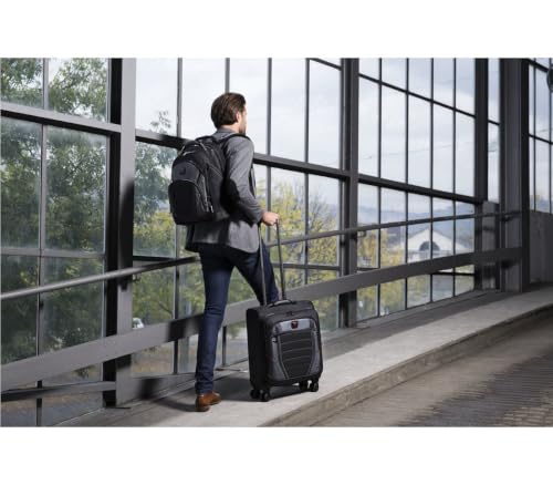 Image of Wenger Synergy Laptop Backpack, Fits 16 Inch Laptop, Men's and Women's Laptop Bag, Black /Grey