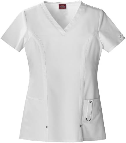 Dickies Xtreme Stretch Women Scrubs Top V-Neck 82851