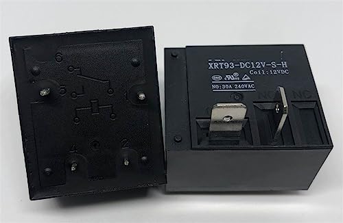 Relé T91-1A-12V para proyectos de domótica y reparación XRT93-DC12V-SH de 4 pines