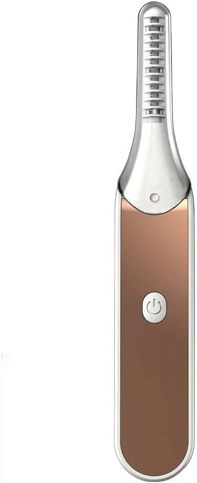 Heated Eyelash Curler, Electric Eyelash Curlers, Rechargeable Lash Curler with Eyelash Comb