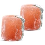 Himalayan Nature Salt Lick for All Animals – 100% Natural Pure Salt Rock for Horses, Rabbits, Cattle and Livestock – Long Lasting | Pack of 2