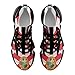 Florida State Flag Paisley Pattern Printed Men's Sneaker Funny Lightweight Running Shoe Tennis Shoes for Men 11women/8.5men（EUR42）