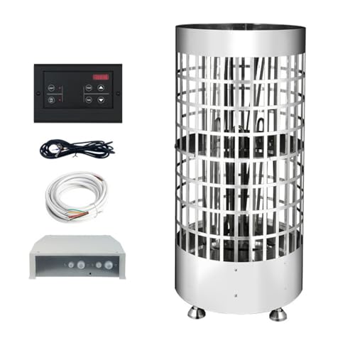 Dudass �T�E�i�X�g�[�u ���� �X�e�����X�� 6-9KW �O���R���g���[���[�t�� �X�e�����X�� ��Ǝ��Ԃ̐ݒ�Ɖ��x���� �ƒ�p����ыƖ��p �T�E�i�Z���^�[/�r���[�e�B�[�T�� (SAF-60�i6KW�j,135T1)