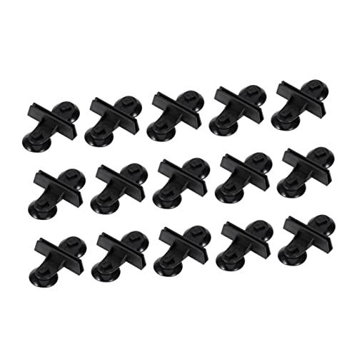 CORHAD 20個 水槽の吸盤 タープクリップヘビーデューティー 吸盤水槽の仕切り 水族館 フックヘビーデューティー ベタフィッシュ 池 sink clip 用吸盤 ガラス吸盤 Black