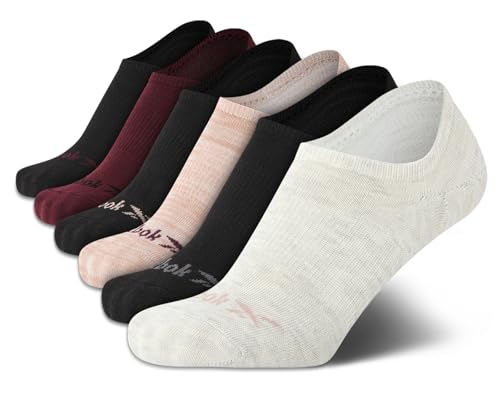 Reebok Women's Athletic Socks - 6 Pack No Show Liner Socks