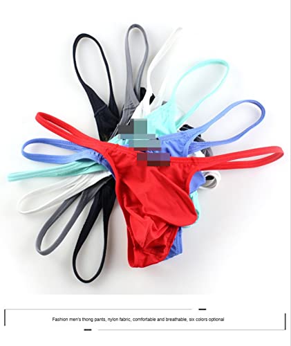 Faringoto Mens Sexy Thongs Elephant Nose Bikini Gay Men Underwear #TOP4