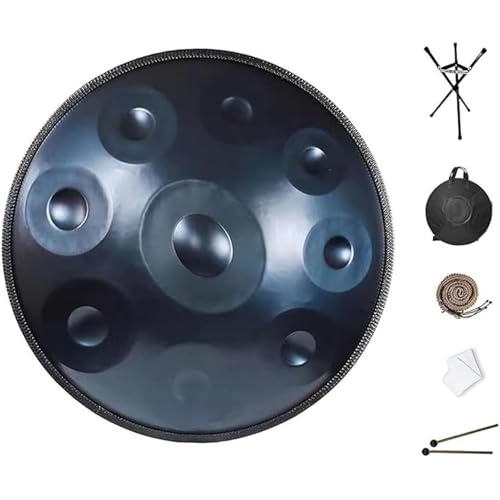 �n���h�p���h���� 432Hz / 440Hz�A�n���h�p�� �X�`�[���h�����A 9��/10��/12��22�C���` �R���T�[�g�p�Ŋy��i��p�X�^���h�t���j�A �ґz�E���K�E�T�E���h�q�[�����O�ɍœK(Blue,440HZ/12Note)
