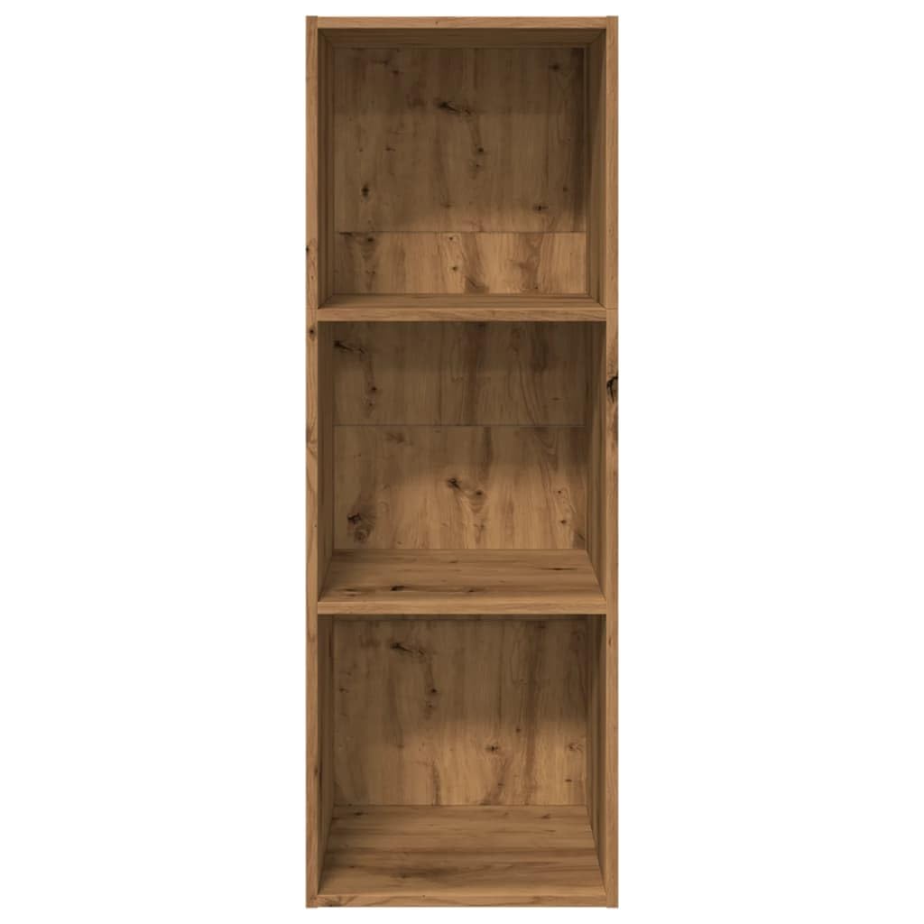 vidaXL Estantería de Madera de ingeniería Roble artisian 40x30x114 cm, librería, estantería de Libros, Estante de Libros, librerías