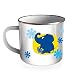 Produktbild Trötsch Die Maus Emaille Becher Tasse Elefant: Kaffeetasse Teetasse Geschenkidee Geschenk Tasse Emaillebecher