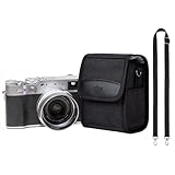 leica m500 Tamaño adecuado: Tamaño interior: 150 x 90 x 90 mm, compatible con Leica SOFORT 2, Fujifilm GFX100RF, X100VI/X100V/X100F/X100T/X100S/X100, (XE5 + 23mm F/2.8 Lens) Sony RX1, a6700/a6600/a6500. 0/ a64 Lente 00/ a6300/ a6100 / a6000 + E PZ 16-50 mm f/3.5-5.6 OSS, PowerShot V1, G1X, G1X Mark III, Z30/Z50 con lente Nikkon Z DX 16-50 mm f/3.5-6.3 VR, etc. cámaras compactas y sin espejo