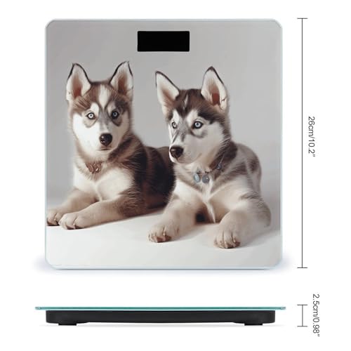 Báscula Digital para Peso Corporal con Diseño de Perro miniatura 2