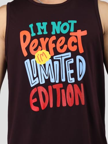 Image of CHKOKKO Sleeveless T Shirts Gym Vest for Men Workout Graphic Printed Premium Cotton Blend Tank Top for Man Running Vest Sando Gym Wear Lightweight Breathable Casual Summer Wear Boys