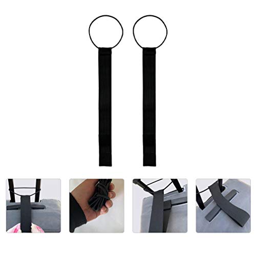 2 peças de alça elástica para bagagem, cinto resistente, alças para bagagem de mão livres da Besport