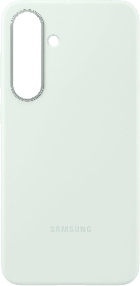 Samsung Silicone Case cover morbida colorata in silicone per Galaxy S25 FE, Mint