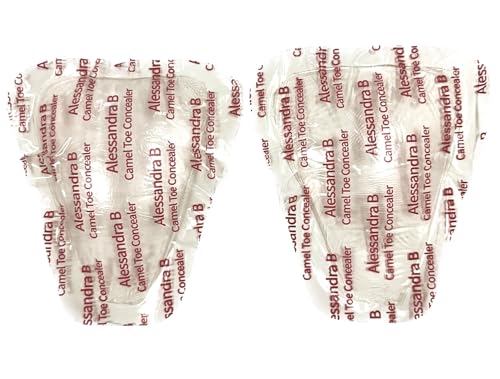 Alessandra B 2 Pack Swim Camel Toe Concealer - Adhere to The Crotch of Women's Underwear Swimwear Leggings Activewear