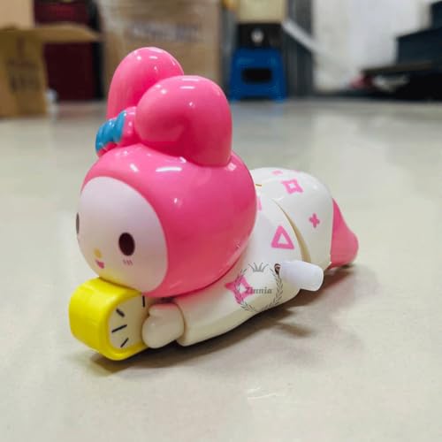 Image of Zinnia Hello Kitty Toy for Kids, Crawling Kitty Action Figure Movable Toy for Babies, Key Operated Wind Up Toys for Kids (Hello Kitty)