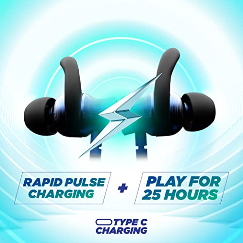 Image of SYSKA PACE with ENC, Fast Charging, Low Latency for Gamers, 25Hr Playback Bluetooth Headset (DEEP Violet, in The Ear)
