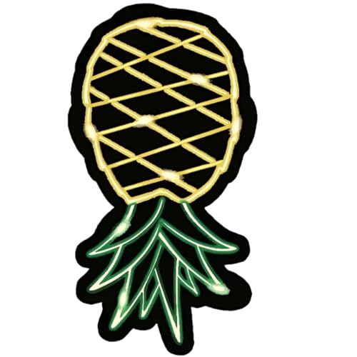 Upside Down Pineapple Sticker Retro Vinyl Decal Swinger Pineapple Waterproof Sticker for Laptops Water Bottles & Tumbler